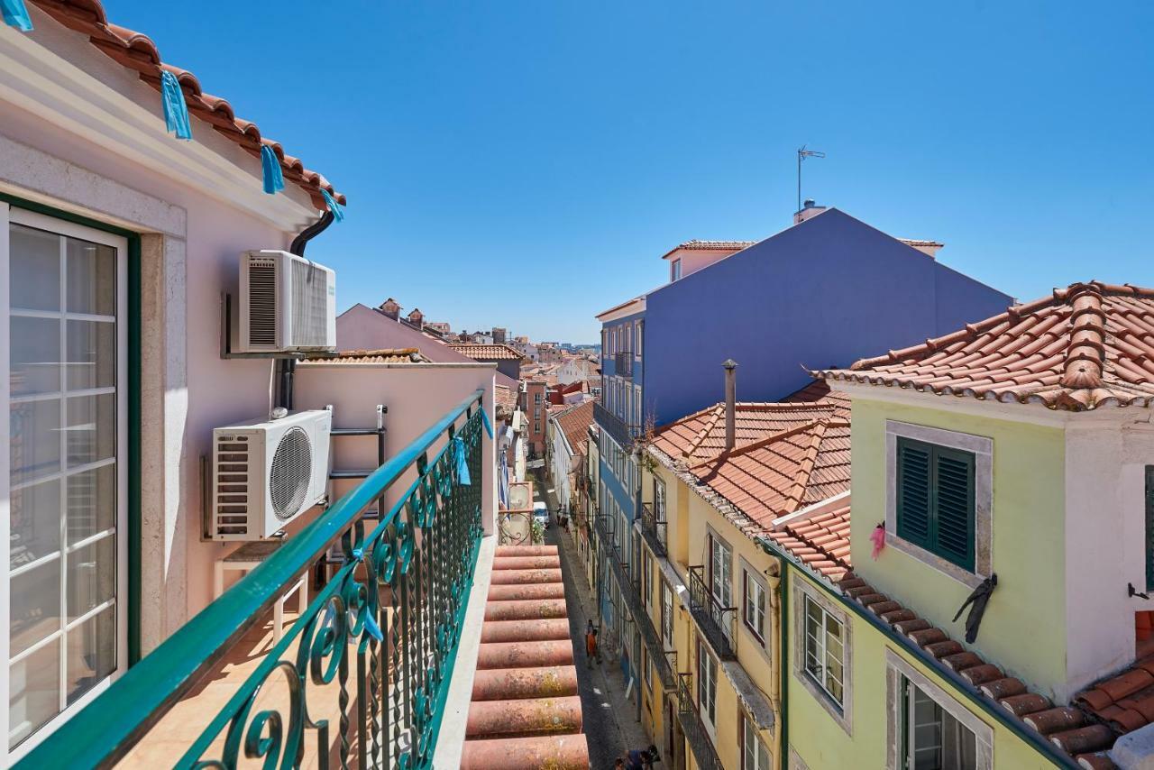 Cozy Apartment In Historic Center With Terrace Lisabona Exterior foto