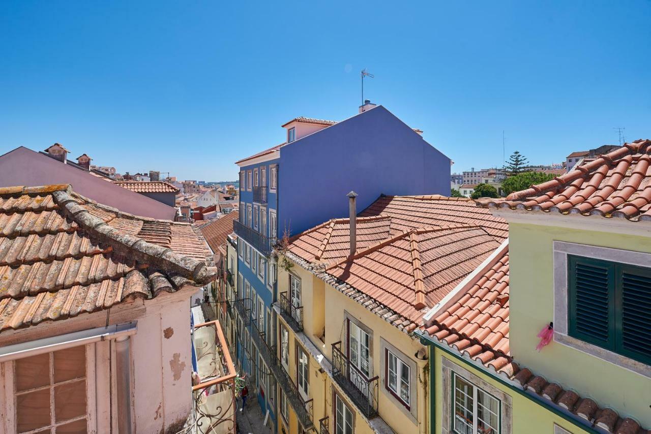 Cozy Apartment In Historic Center With Terrace Lisabona Exterior foto
