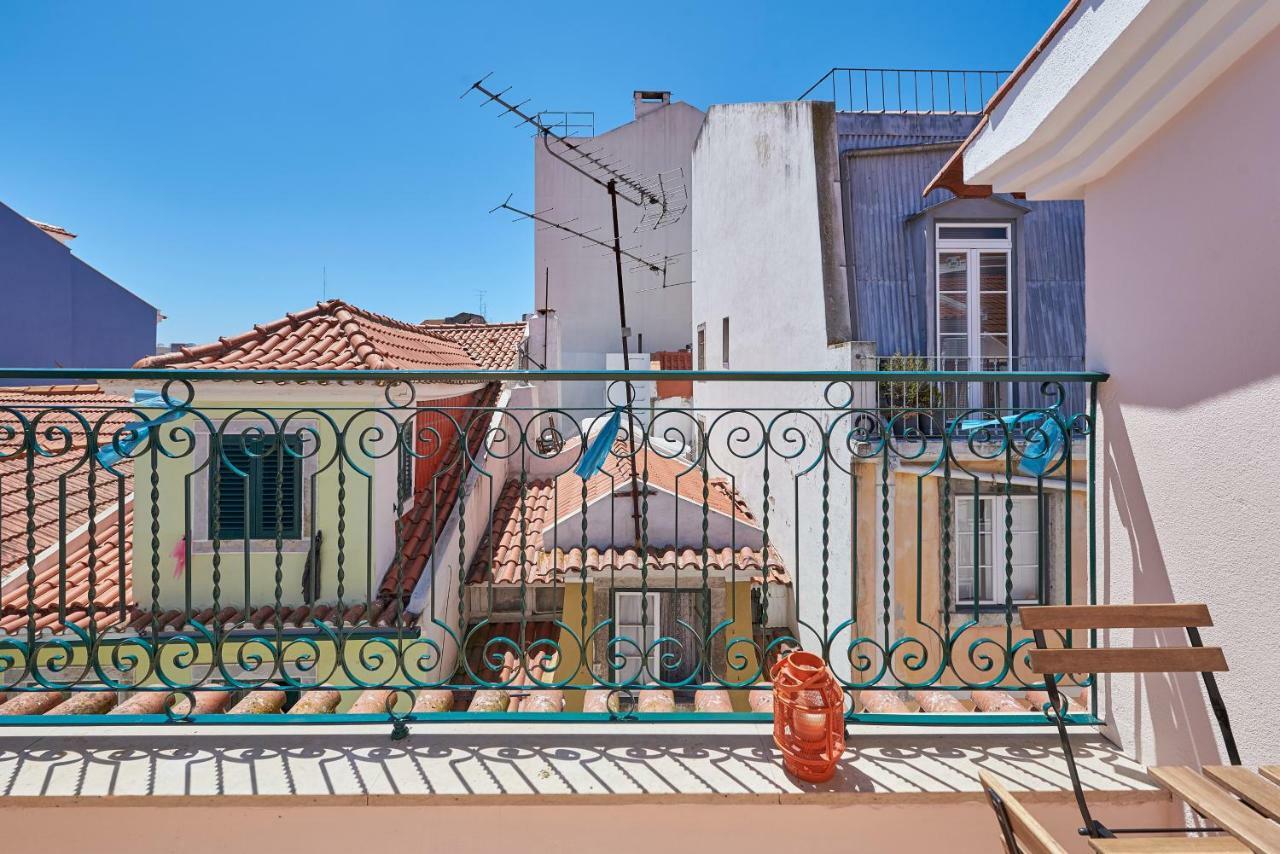 Cozy Apartment In Historic Center With Terrace Lisabona Exterior foto