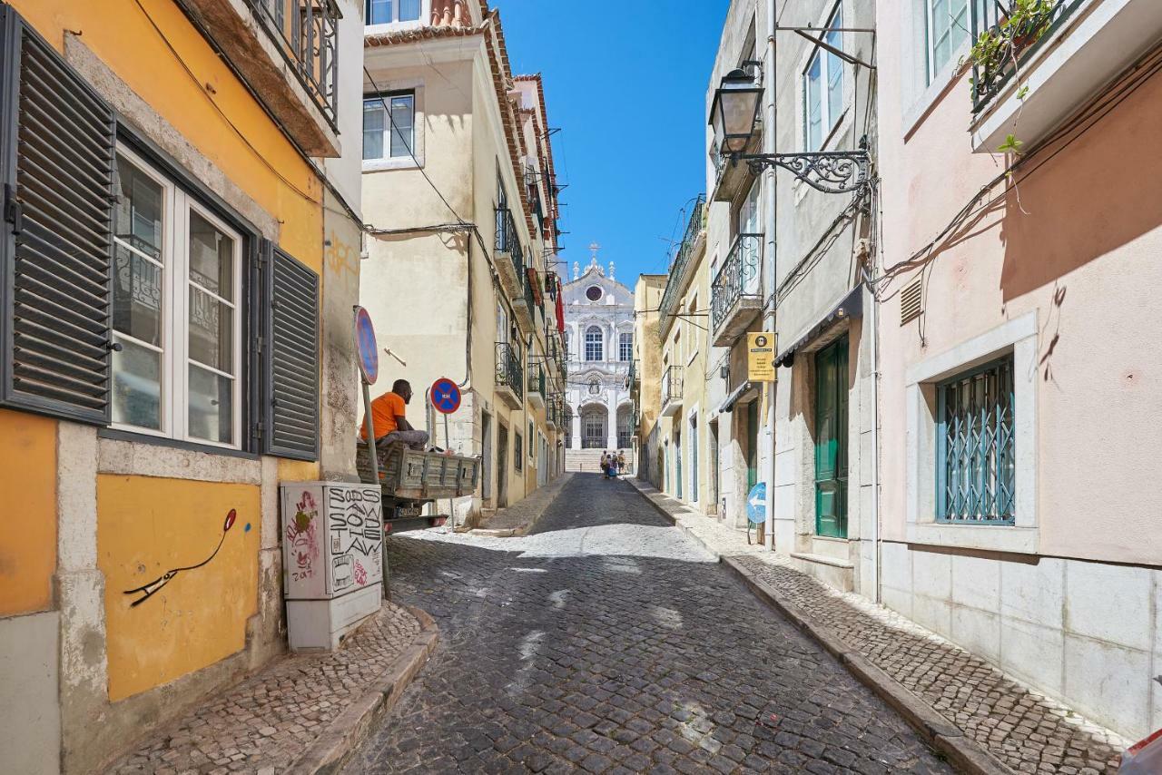 Cozy Apartment In Historic Center With Terrace Lisabona Exterior foto